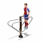 Huitich parallel bar dip station with sturdy design for effective upper body workouts